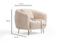 Atelier Del Sofa Istiridye - Sillón orejero Beige